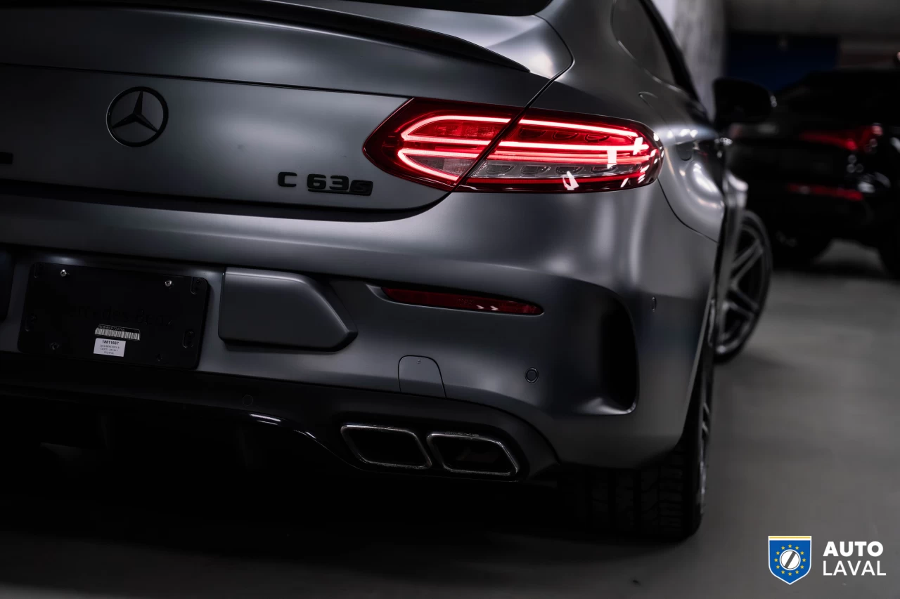 2018 Mercedes-Benz C-Class AMG C 63 S Coupe Designo Selenite Grey Image principale