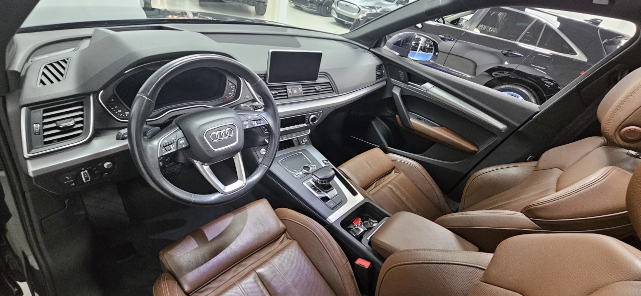 2019 Audi Q5 45 TFSI quattro TECHNIK HUD S-LINE PREMIUM SEATS Image principale