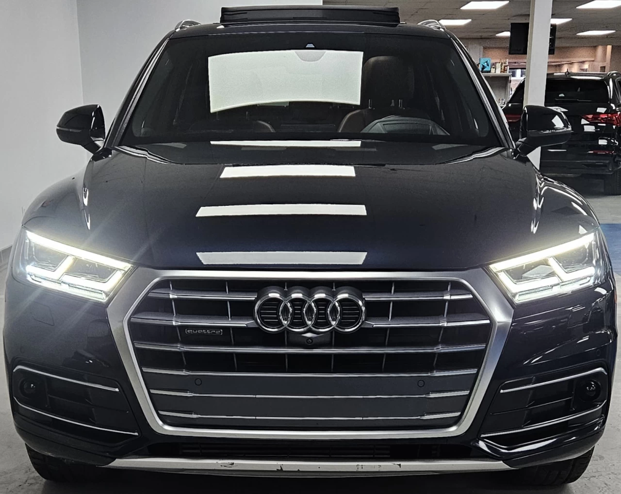 2019 Audi Q5 45 TFSI quattro TECHNIK HUD S-LINE PREMIUM SEATS Image principale