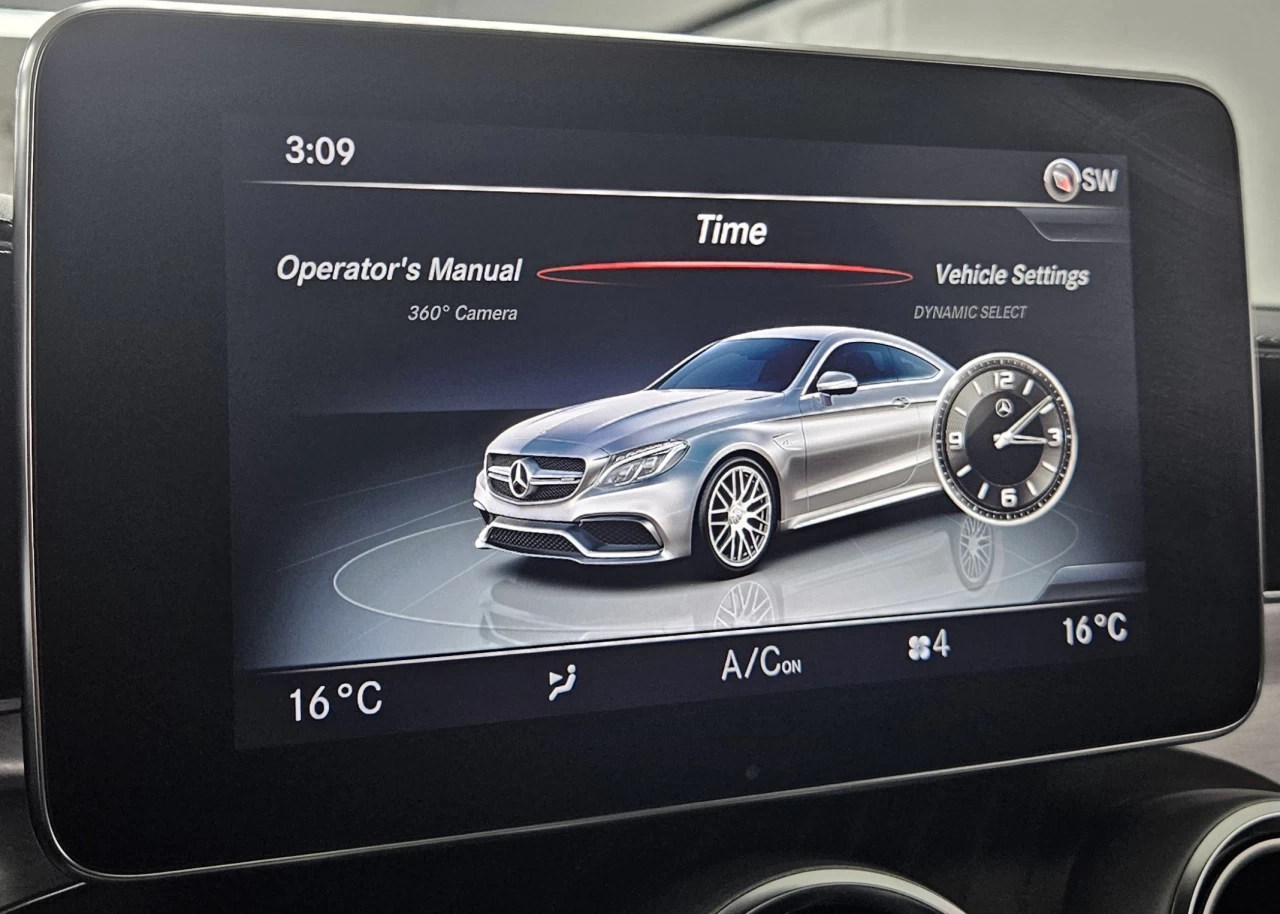 2018 Mercedes-Benz C-Class AMG C 63 S Coupe Designo Selenite Grey Image principale