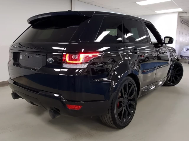 Land Rover Range Rover Sport V8 SC Dynamic - FULL BLACK/RED - LOW KM - 510HP! 2016