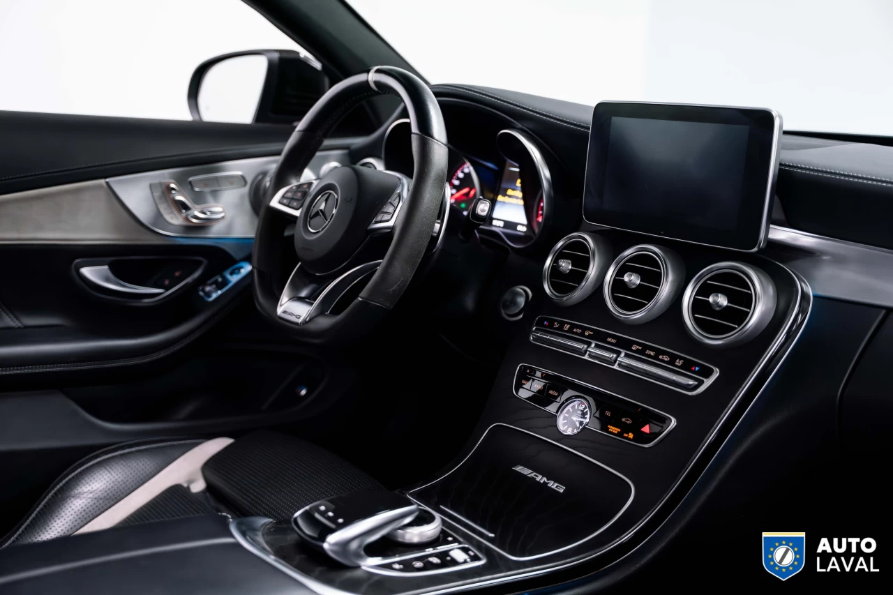2018 Mercedes-Benz C-Class AMG C 63 S Coupe Designo Selenite Grey Image principale
