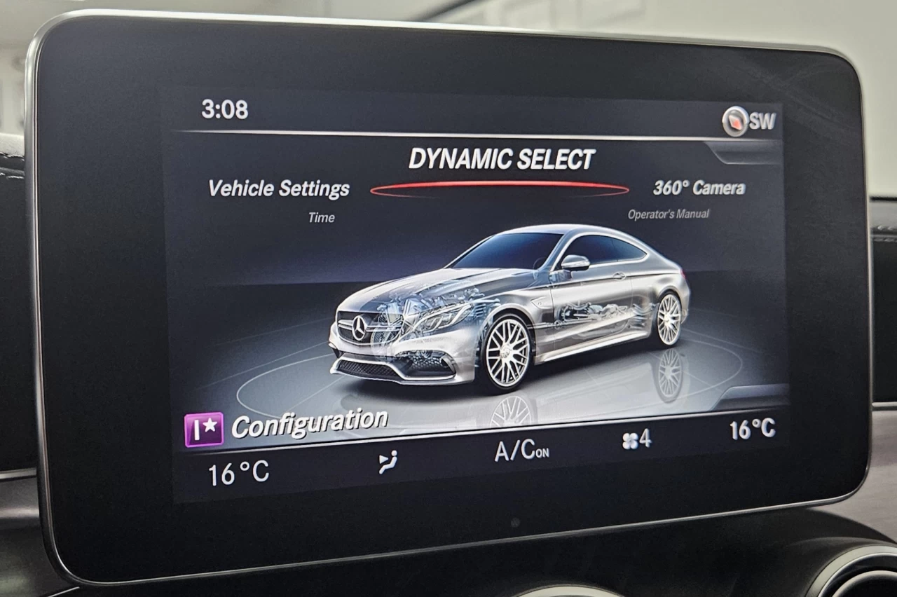 2018 Mercedes-Benz C-Class AMG C 63 S Coupe Designo Selenite Grey Image principale