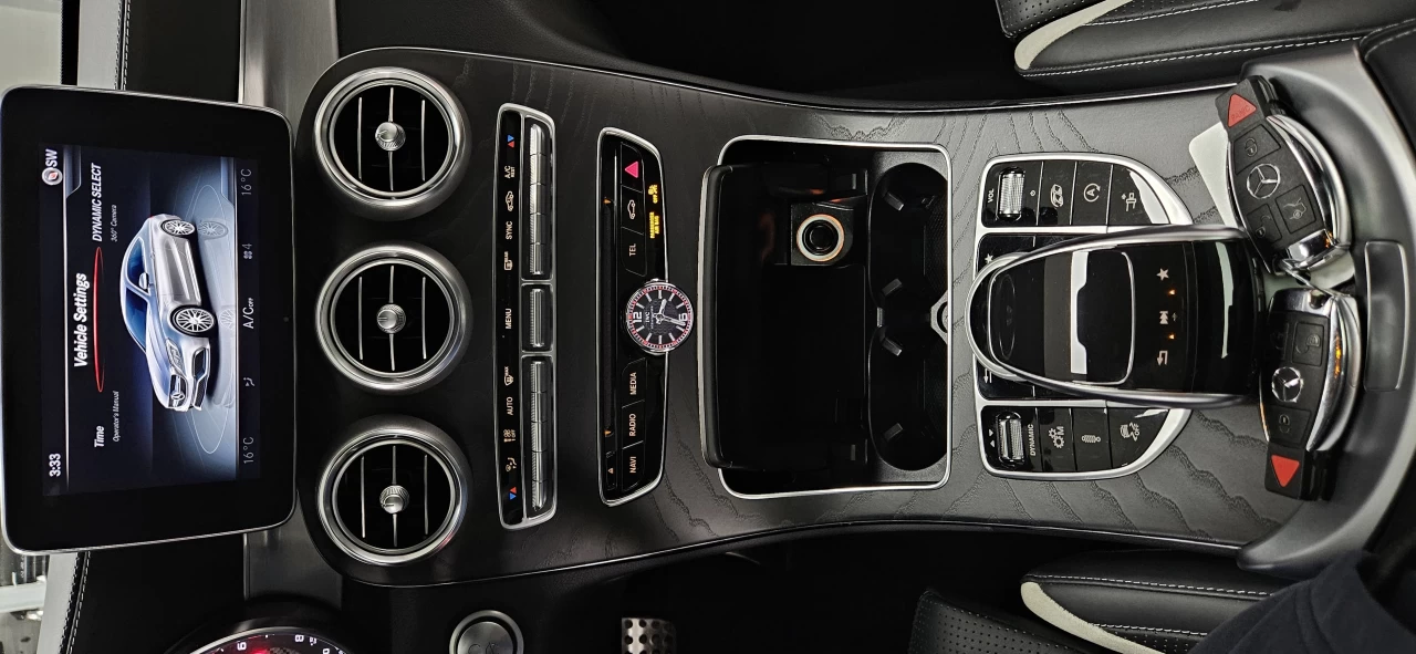 2018 Mercedes-Benz C-Class AMG C 63 S Coupe Designo Selenite Grey Image principale