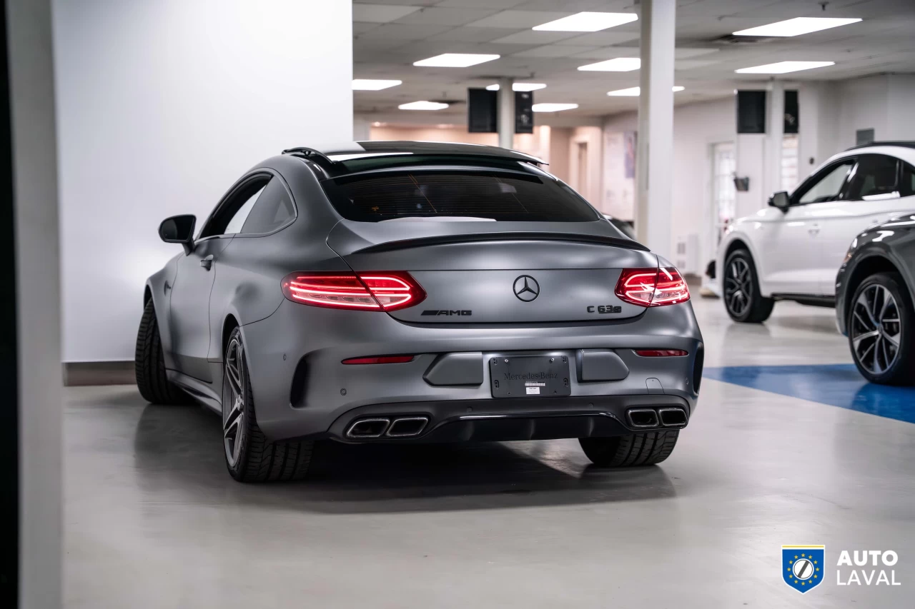 2018 Mercedes-Benz C-Class AMG C 63 S Coupe Designo Selenite Grey Main Image