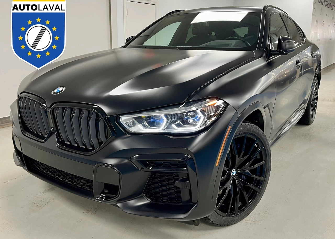 2023 BMW X6 **SOLD** MSPORT-FROZEN BLACK METALLIC Image principale