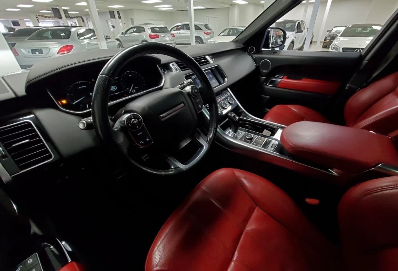 2016 Land Rover Range Rover Sport V8 SC Dynamic - FULL BLACK/RED - LOW KM - 510HP! Image principale