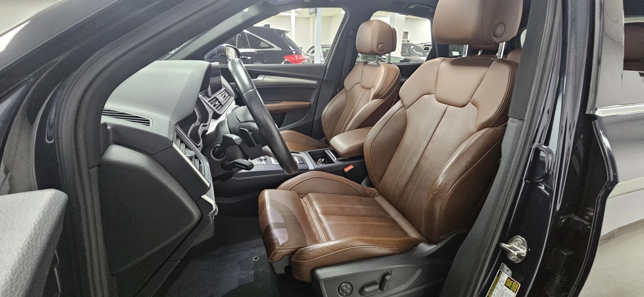 2019 Audi Q5 45 TFSI quattro TECHNIK HUD S-LINE PREMIUM SEATS Image principale