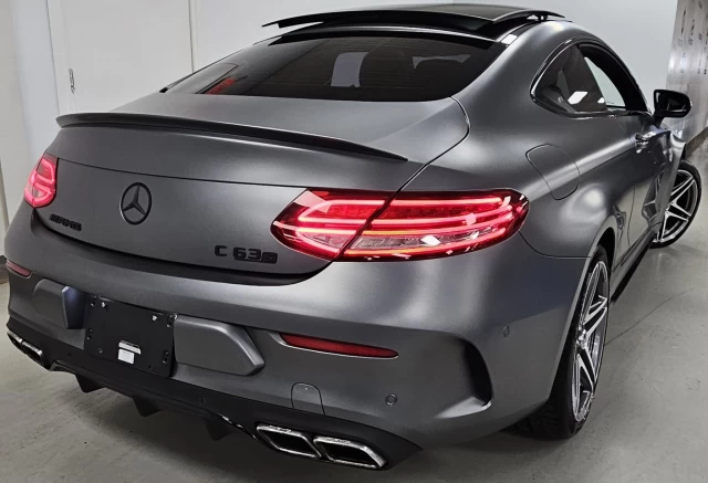 Mercedes-Benz C-Class AMG C 63 S Coupe Designo Selenite Grey 2018
