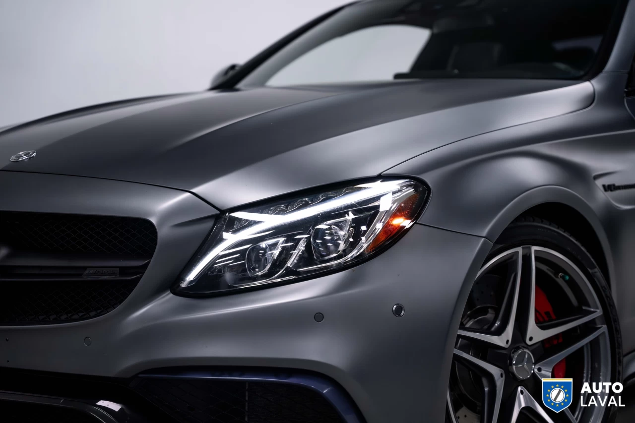 2018 Mercedes-Benz C-Class AMG C 63 S Coupe Designo Selenite Grey Main Image
