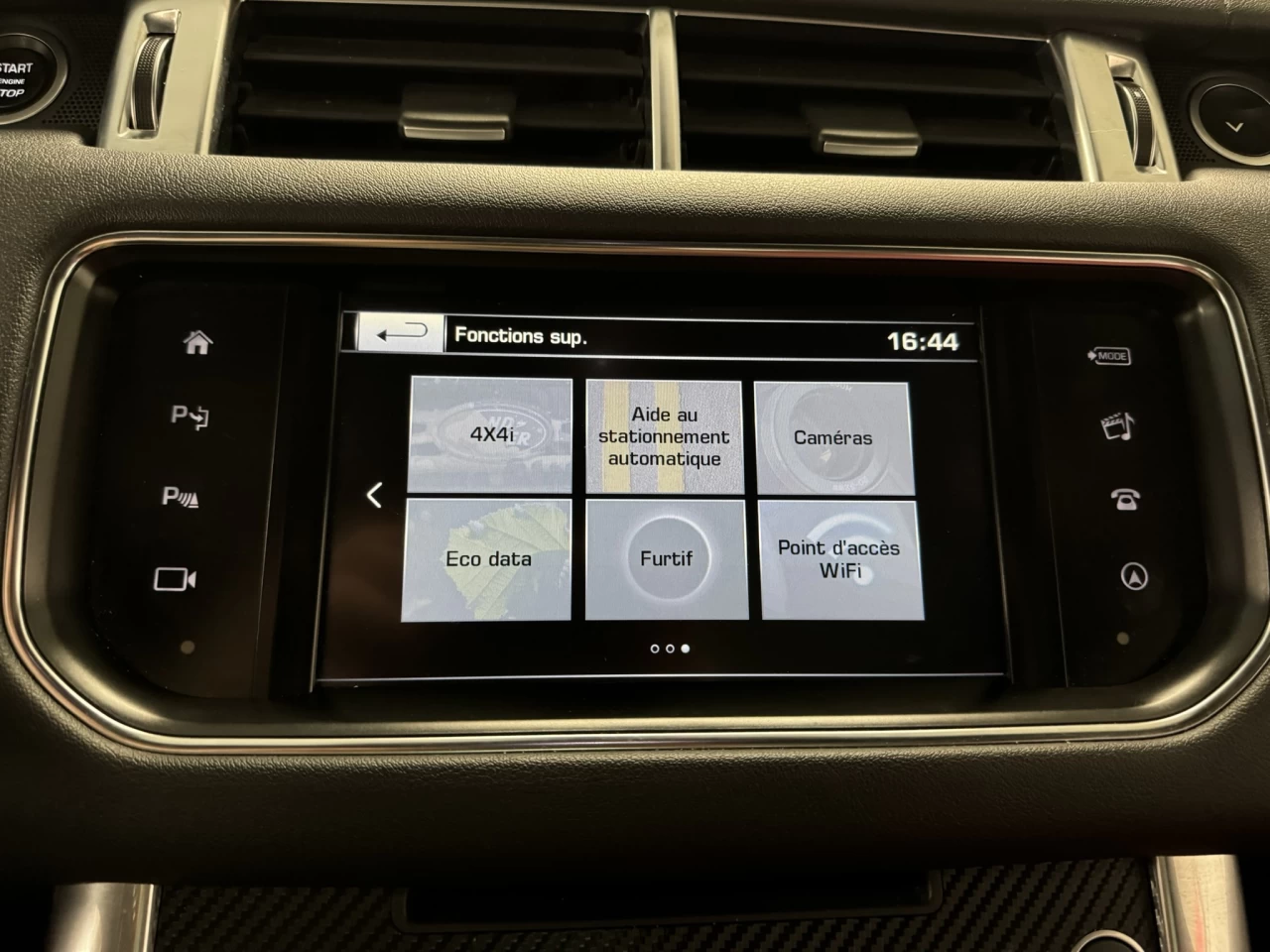 2016 Land Rover Range Rover Sport V8 SC Dynamic - FULL BLACK/RED - LOW KM - 510HP! Main Image