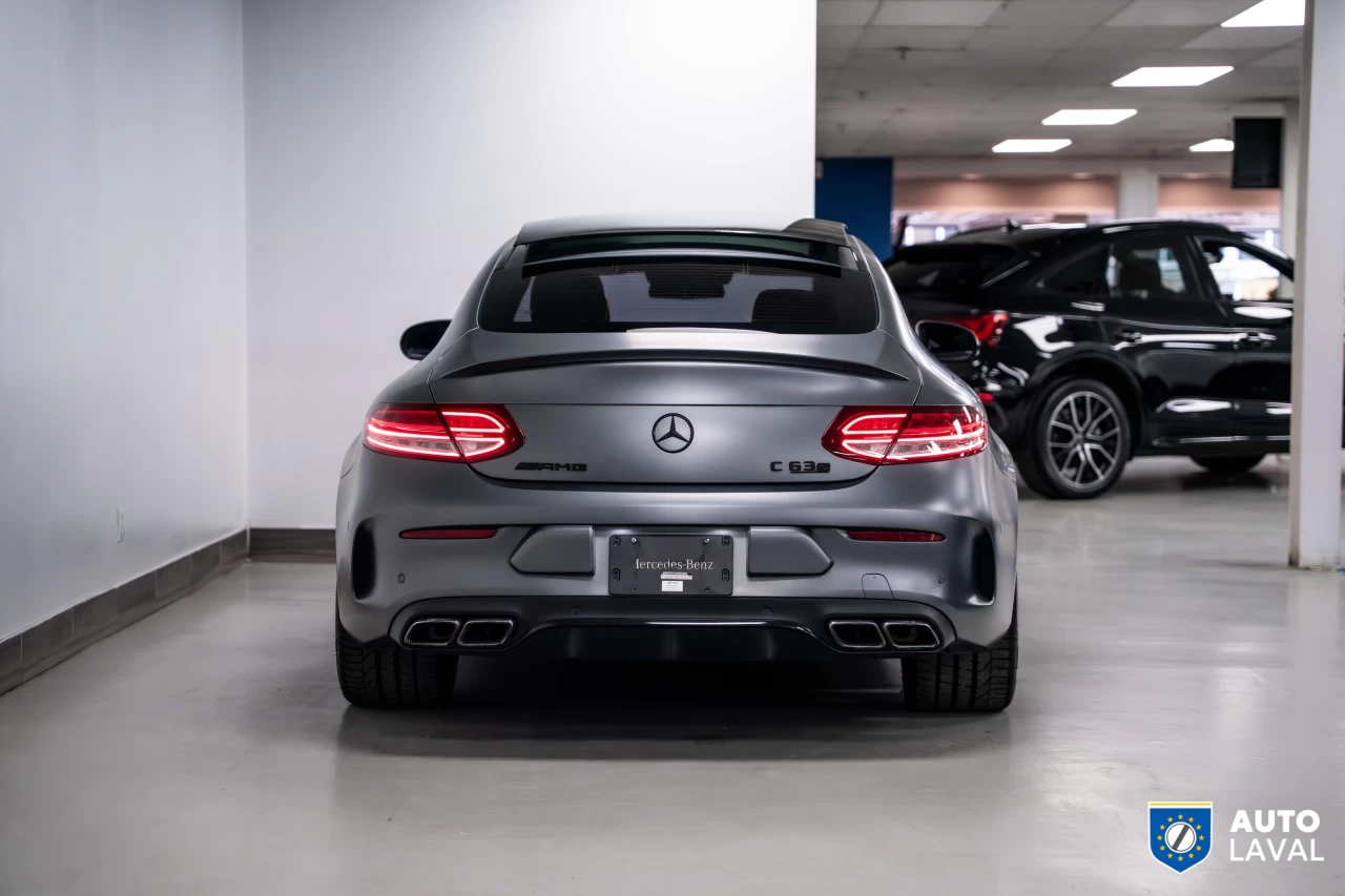 2018 Mercedes-Benz C-Class AMG C 63 S Coupe Designo Selenite Grey Image principale